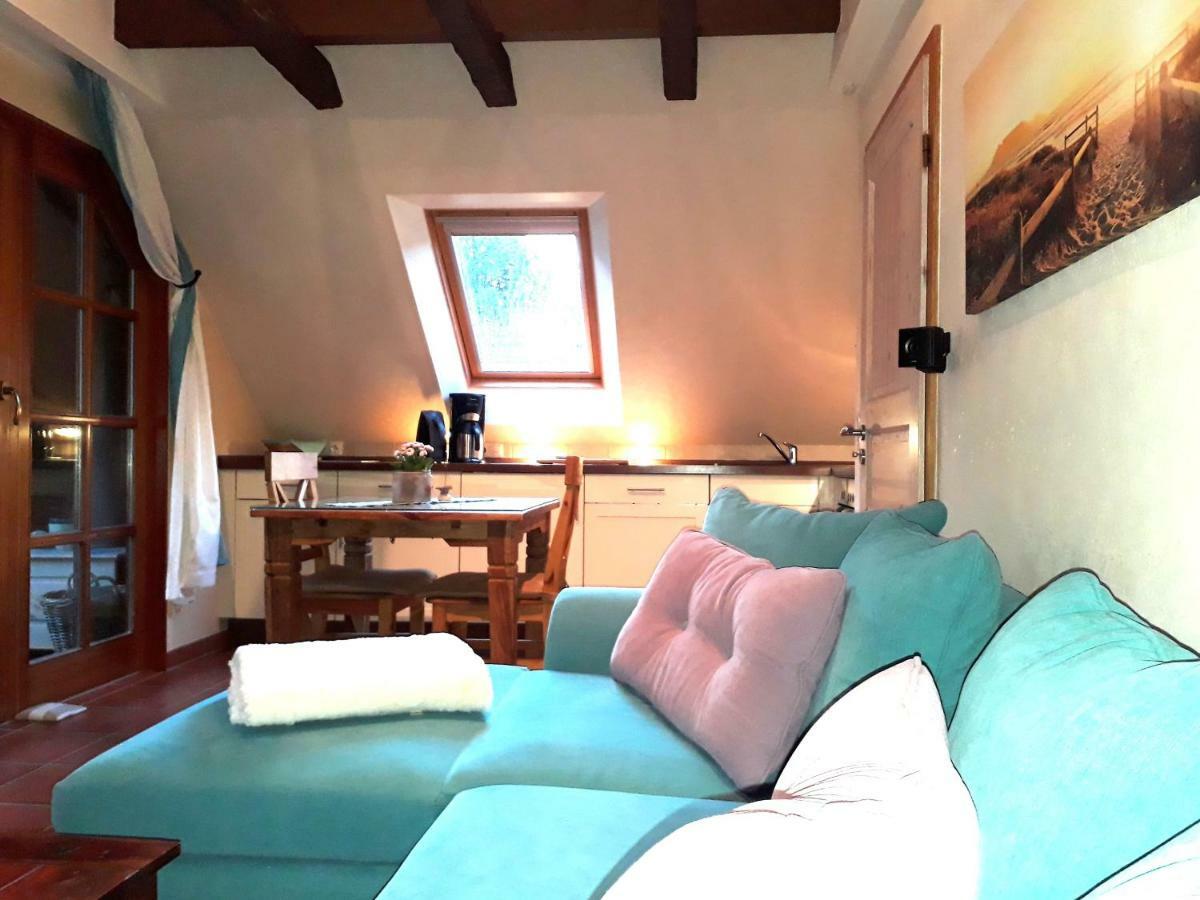 Haus Am Wald Klingberg Appartement Buitenkant foto